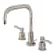 Kingston Brass FSC8939DL Concord Widespread Bathroom Faucet W/ Brass Pop-Up, Nickel FSC8939DL - alternate 1